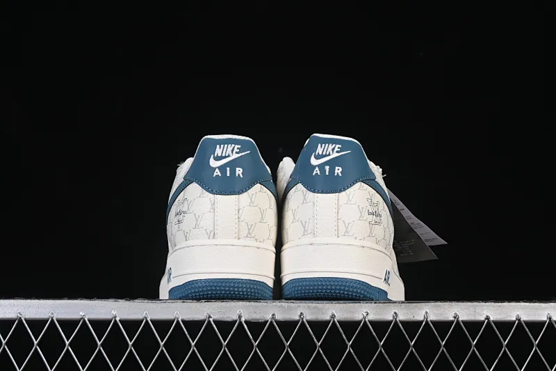 All categories Nk Air Force 1 Air Force series Nk Air Force 1 Low Air Force low-top Nike Air Force 1'07 Low LV joint Gulf blue print Air Force 1 low-top casual sneakers BZ6880-105